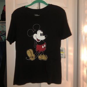 Black Mickey Mouse t-shirt